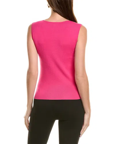 St John St. John Ribbed Shell In Pink