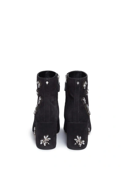 Shop Sam Edelman 'taye' Jewelled Insect Suede Ankle Boots