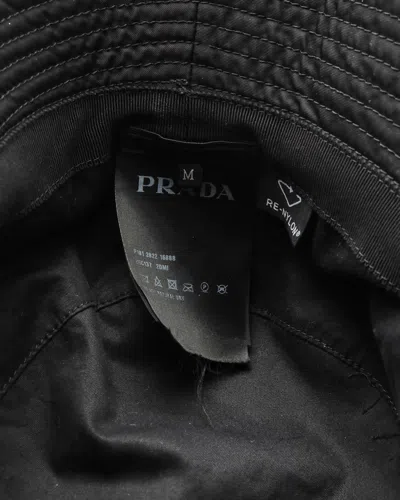 Prada Bucket Hat In Black