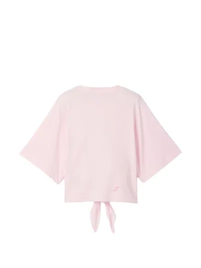Jacquemus Moisson Open-back T-shirt In Pink