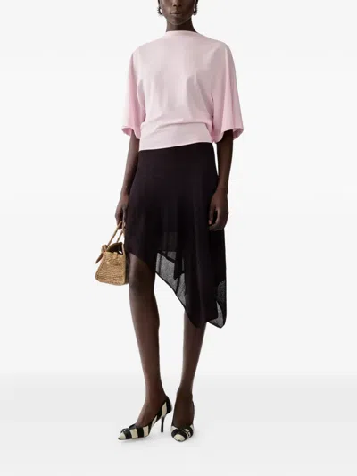 Jacquemus Moisson Open-back T-shirt In Pink