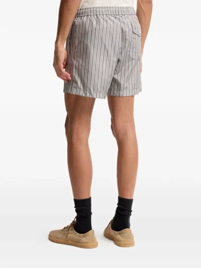 Moncler Striped Drawstring Shorts In Multi
