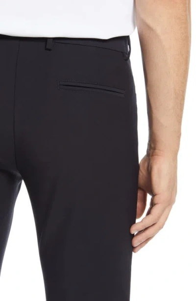 Bugatchi Solid Stretch Pants In Black