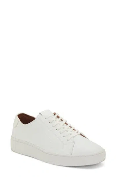 Vince Camuto Hallman Leather Sneaker In White