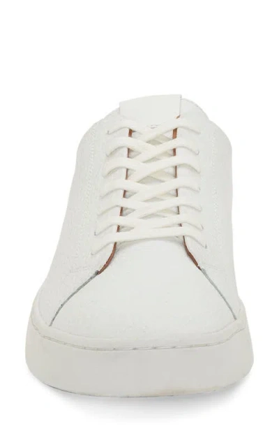 Vince Camuto Hallman Leather Sneaker In White