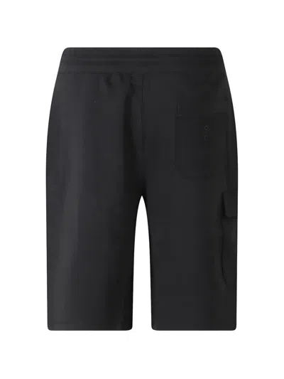 Blauer Drawstring Cargo Shorts In Black