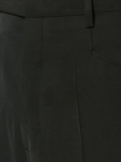 Shop Rick Owens Tailored Cargo Trousers In Black