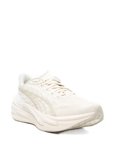 Puma Neutral Streamlined Mesh Upper Sneakers In Neutral