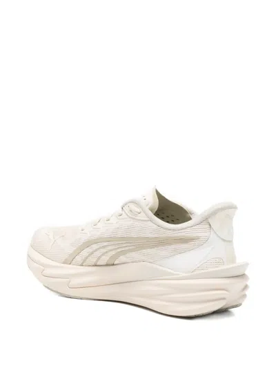 Puma Neutral Streamlined Mesh Upper Sneakers In Neutral
