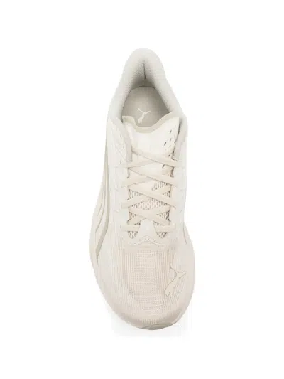 Puma Neutral Streamlined Mesh Upper Sneakers In Neutral