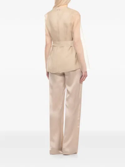 Antonelli Belted Jacket In Neutral