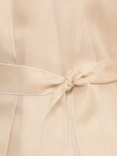 Antonelli Belted Jacket In Neutral