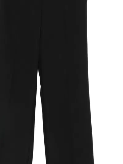 Cenere Belt-loop Trousers In Black