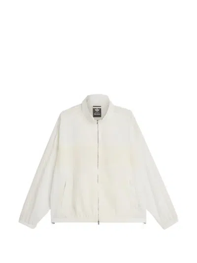 Adidas Originals Adidas X Wales Bonner Soft Block Track Jacket In Neutral