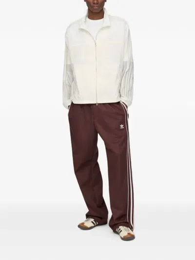 Adidas Originals Adidas X Wales Bonner Soft Block Track Jacket In Neutral