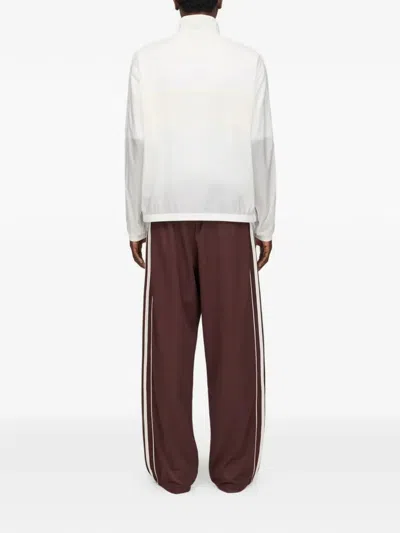 Adidas Originals Adidas X Wales Bonner Soft Block Track Jacket In Neutral