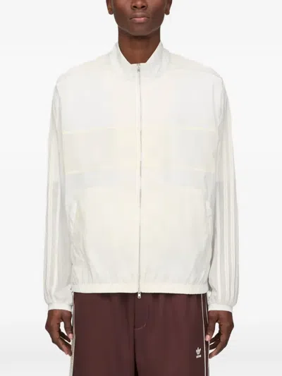 Adidas Originals Adidas X Wales Bonner Soft Block Track Jacket In Neutral