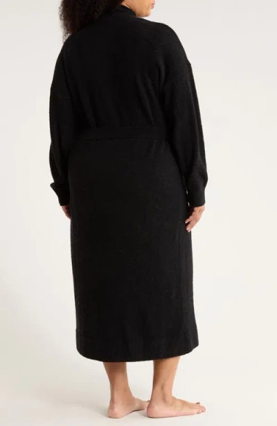 Nordstrom So Soft Robe In Black