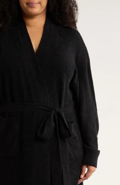 Nordstrom So Soft Robe In Black