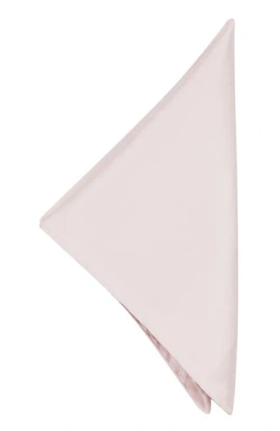 Construct Solid Satin Pocket Square In Pattern