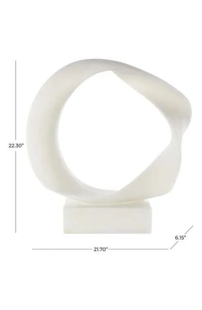 Uma Abstract Sculpture In White