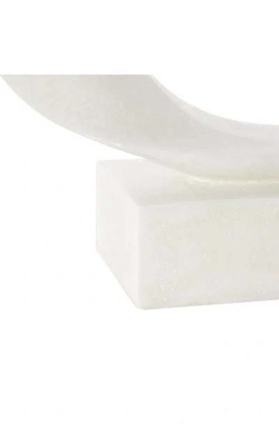 Uma Abstract Sculpture In White