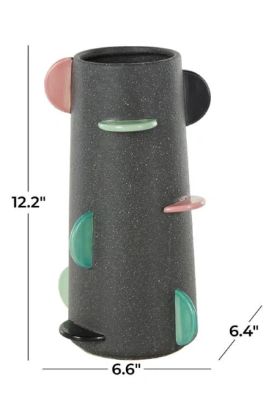 Uma Multicolored Ceramic Vase In Multi