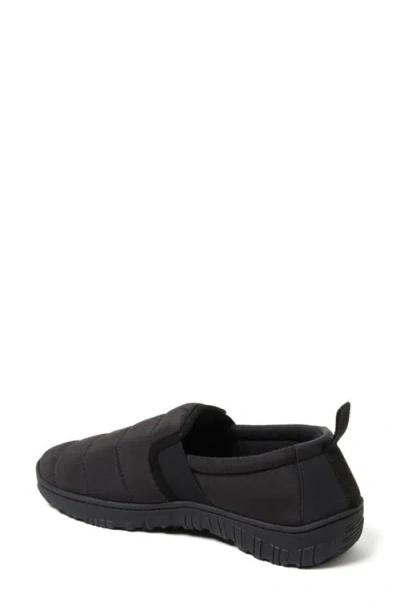 Dearfoams Energy Walk Water Resistant Slipper In Black