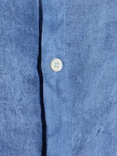 Dsquared2 Long-sleeve Buttoned Shirt In Blue