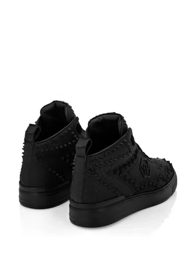Philipp Plein Mid-top Sneakers Python In Multi