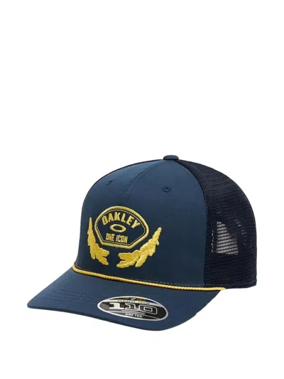 Oakley Si El Capitan Mesh-panel Cap In Blue