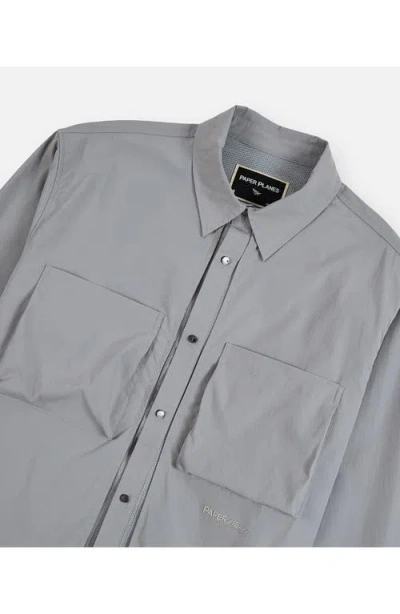 Paper Planes Planes Explorer's Jacket In Gray