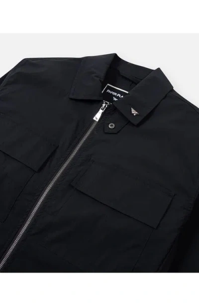 Paper Planes Cotton Blend Utility Jacket In Multi