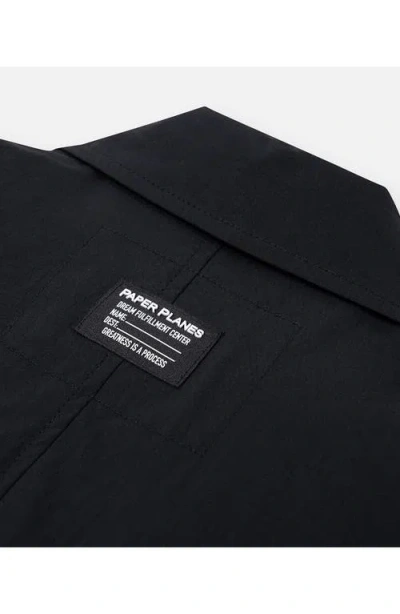 Paper Planes Cotton Blend Utility Jacket In Multi