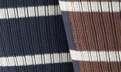 Stance Double Vision Stripe Crew Socks In Multi
