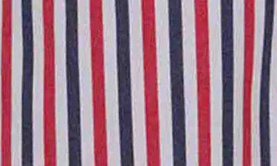 Foxcroft Stripe Boyfriend Button-up Shirt In Multi