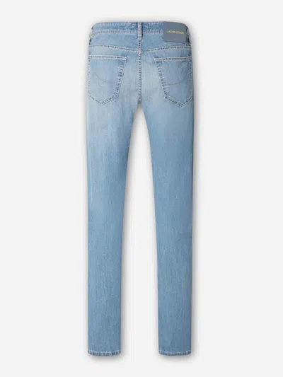 Jacob Cohen Belt Loop Jeans In Blue