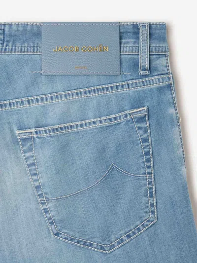 Jacob Cohen Belt Loop Jeans In Blue