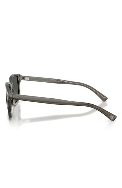 Brooks Brothers 57mm Rectangular Sunglasses In Gray