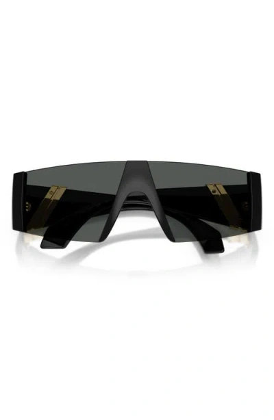 Versace 136mm Rectangular Sunglasses In Green
