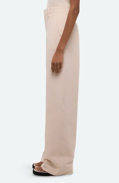 Helmut Lang Wide-leg Cotton Sailor Trousers In Brown