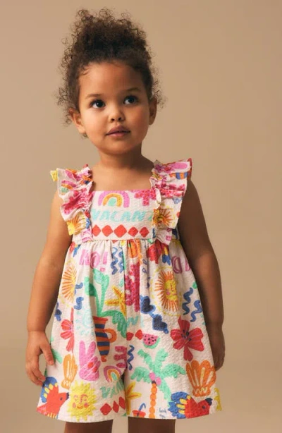 Next Kids' Holiday Print Romper In Multi