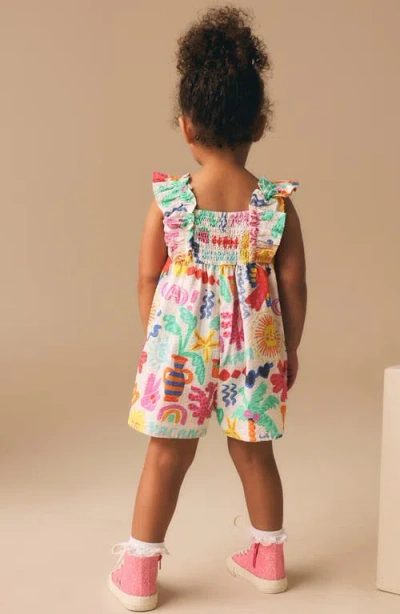 Next Kids' Holiday Print Romper In Multi