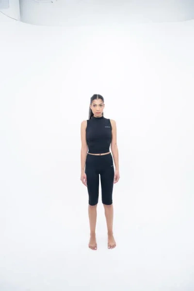 The Ballet Tb Capris In Black