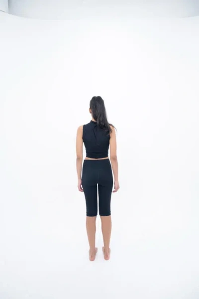 The Ballet Tb Capris In Black