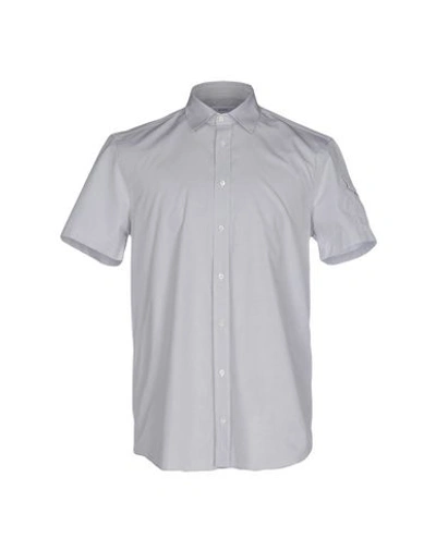 Joseph Solid Color Shirt In Light Grey