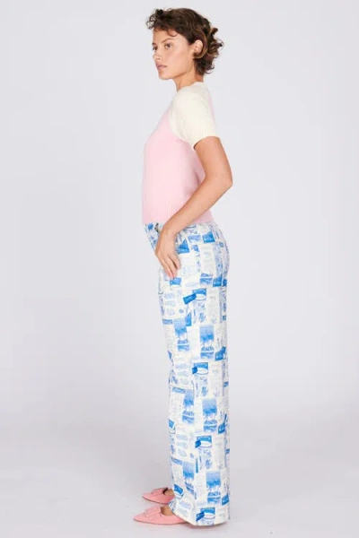 Rachel Antonoff Twist Cone Pullover In White