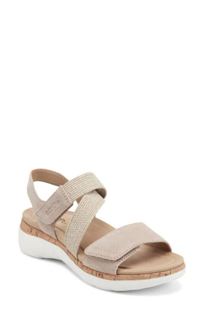 Earth Wide Width Reston Sandal In Neutral