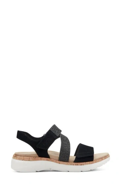Earth Reston Sandal In Black