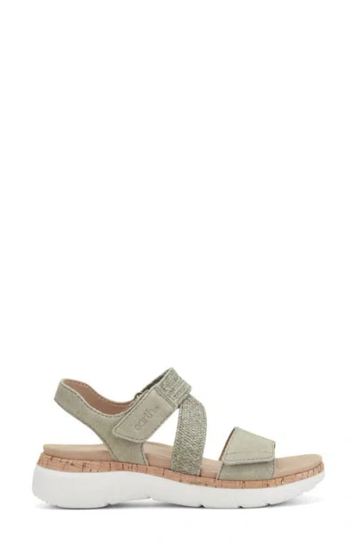 Earth Reston Sandal In Green